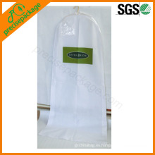 bolso nupcial no tejido blanco personalizado de la ropa